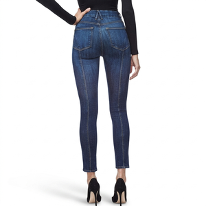 Mejor Precio, Alta Calidad, Pantalones Cargo de Mezclilla de Peso Medio, Estilo Vintage, Ecológicos, Transpirables, Casuales, para Mujer, Tallas Grandes - Product Image 1