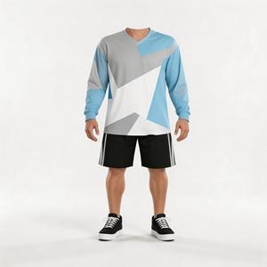 Tenue de hockey professionnelle personnalisée, uniforme de hockey sur glace, vêtements d'entraînement d'équipe, design personnalisé avec nom et numéro, performance optimisée - Product Image 2