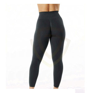 Leggings de Yoga para Mujer, Diseño Nuevo, Colores Sólidos, Sin Costuras, Secado Rápido, Elásticos, para Entrenamiento - Product Image 5