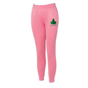 Pink Women Elite Trainer Pants <b>Athletic</b> Casual Sports Trousers Comfortable Training Bottoms Activewear Fashion Apparel Workout - Product Image 1