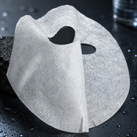 Masque facial en feuille Y204 Micro TENCEL autrichien Lenzing, coussin d'air microporeux, 100% fibre de lyocell d'origine végétale, masque en feuille sec