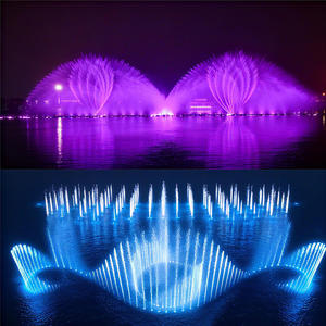 Luxury Dancing Musical Water Feature Indoor Outdoor Modern Style Stainless Material Floating <b>Pond</b> Fountain Nozzle - Product Image 2