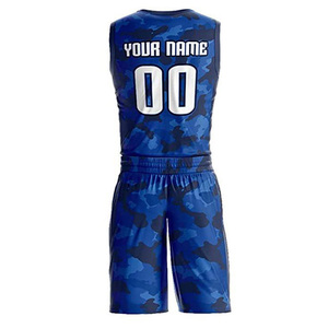 Custom Sublimated Basketball Uniform <b>Set</b> for Men Lightweight Quick-Dry 100% Polyester Team Jerseys & Shorts - Product Image 3