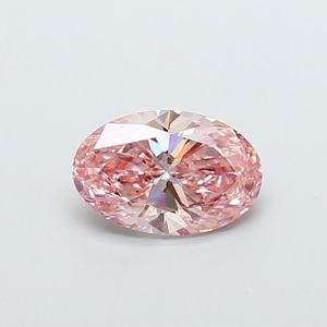 Diamant rose ovale fantaisie vif, clarté VS1, 2,5 carats, polissage excellent, pierre naturelle non montée LDDK351, qualité d'investissement, pierre précieuse rose - Product Image 6