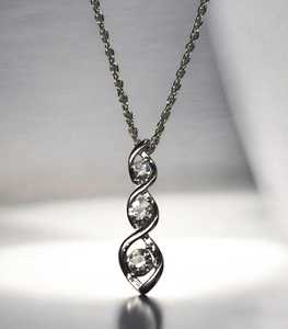 Vintage Crystal Pendant Necklace Gemstone Necklace Handmade Jewelry Women Necklace Gift For Her Birthday Gift - Product Image 3