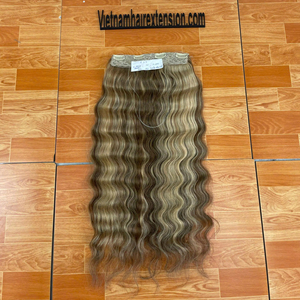 EXTENSIONES DE CABELLO PARA COLA DE CABALLO - Super Double Drawn - Cabello Remy Vietnamita Pre-Adherido - Product Image 1
