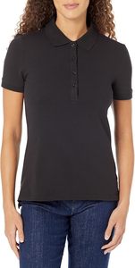 T-shirt décontracté en jersey tricoté respirant à manches courtes de couleur unie pour femme - Product Image 4