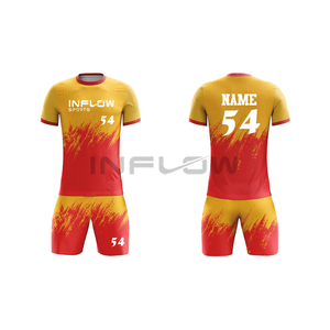 Conjuntos de Camisetas de Fútbol Personalizables, 100% Poliéster, Transpirables, de Secado Rápido, Unisex, para Adultos y Jóvenes, Conjuntos de Fútbol Personalizados - Product Image 5