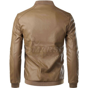 Chaqueta de Cuero Genuino de Alta Calidad, Nueva Llegada, Precio de Mayoreo, Chaquetas para Hombre en Venta en Línea - Product Image 2