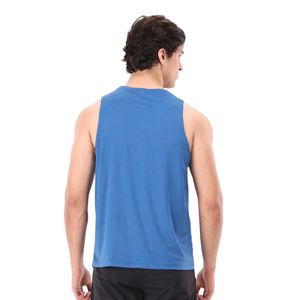 Débardeur bleu roi pour homme, sans manches, en coton, décontracté, pour la gym, l'entraînement, le sport, vente en gros - Product Image 6