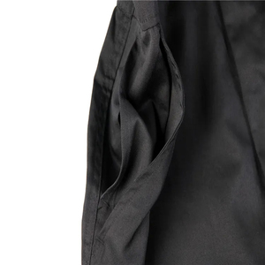 Combinaison de travail industrielle légère et robuste en polycoton à prix abordable, uniforme de travail une pièce multi-poches, combinaison de travail noire pour chaudière - Product Image 6