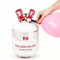 Cilindro de Gas Helio para Inflar Globos, Listo para Usar, Tanque de He