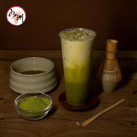 Jiuzhou Pure Matcha Poeder 1kg - Beste Taiwanese Bubble Tea HALAL/HACCP Gecertificeerd 18 Maanden Houdbaarheid
