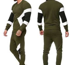 <b>Men</b> <b>Track</b> Suit Slim Fit Zipper <b>Jacket</b> Pants Set Breathable Sportswear Casual Streetwear Full Sleeve Training Gym Fitness Two - Product Image 1
