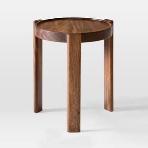 Table d'appoint en bois de qualité supérieure, conçue pour offrir à la fois un charme décoratif et une surface pratique. - Product Image 5