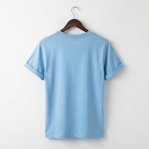 Camiseta Formal Unisex de Alta Calidad, 100% Algodón, con Impresión Personalizada y Logotipo de Marca, Ecológica, Corte Regular, Tallas Grandes, Nuevo Estilo - Product Image 3