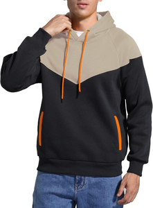 Sudadera con Capucha de Forro Polar con Cierre para Hombre, Estilo Hip Hop, 100% Algodón, Impermeable y Resistente al Viento, Marca Clush Sports - Product Image 6