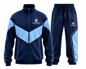 Chándal Deportivo Personalizado de Poliéster para Hombre, con Cremallera Completa, Conjunto de Entrenamiento, Ropa Deportiva, Fabricación OEM ODM - Product Image 2