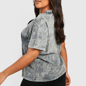 Camiseta de Mujer con Lavado Ácido, Textura Suave, Material Premium, Estilo Relajado y Elegante, Superventas - Product Image 2