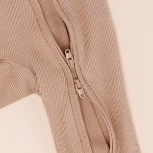 ชุดรอมเปอร์มีซิปลาเต้ทำจากไม้ไผ่ - Product Image 4