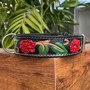 Nouveau style personnalisé de colliers de chien en cuir usiné à la main colliers pour animaux de compagnie en cuir de vache véritable de haute qualité colliers de chien de qualité supérieure au design de luxe - Product Image 4