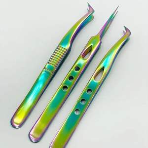 Pinzas para Pestañas de Alta Calidad al por Mayor, Proveedores de Pinzas para Pestañas, Pinzas Profesionales para Extensión de Pestañas, Pinzas para Cejas - Product Image 3