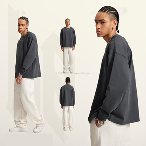 Sudadera con Capucha para Hombre de Alta Calidad al por Mayor con Logotipo Personalizado, Camiseta de Manga Larga Lisa de Algodón 100% Pesado para Hombre y Mujer - Product Image 2