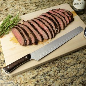 Professional Slicer <b>Knife</b> with Wooden Saya Cover Stainless Steel Sushi & Sashimi <b>Knife</b> Razor Sharp <b>Fish</b> Fillet Carving <b>Knife</b> - Product Image 4