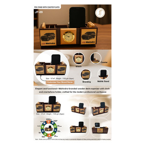 Plateau de table personnalisé en bois de qualité supérieure RoyalOak pour la fête des mères et Noël - Product Image 1