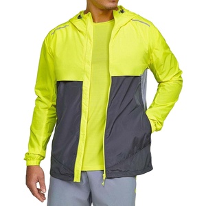 เสื้อแจ็คเก็ตผู้ชายสีเขียวมะรุม รุ่นใหม่ ผ้าโพลีเอสเตอร์ 100% ระบายอากาศได้ดี กันลม ไซส์ใหญ่ ลดราคาพิเศษ - Product Image 2