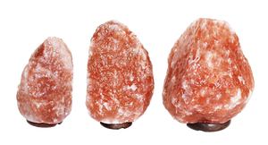 Lámpara de sal Rosa Natural del Himalaya estilo tallado mejores luces de colores Feng Shui decoración del hogar hecho a mano Sian Enterprises hecho a mano - Product Image 2