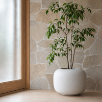 Grand olivier artificiel, plante d'intérieur en fibre de verre avec pot, pour la décoration de la maison, du bureau ou de l'hôtel