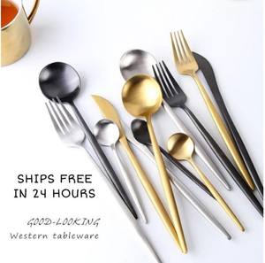 Juego de cubiertos de lujo con un diseño elegante y suave, perfecto para cenas festivas, restaurantes de hotel y cocinas modernas. - Product Image 3