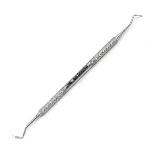 Recortador de margen manual MESIAL, instrumento operativo dental profesional, recorte preciso del margen mesial distal, bisel gingival - Product Image 1