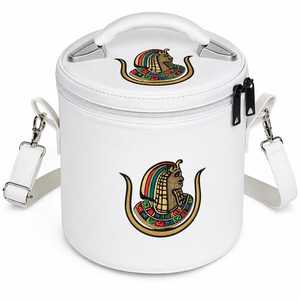 Étui de luxe en cuir de vachette pour tablier maçonnique, étui étanche pour fez maçonnique, rangement sécurisé pour tablier de maître maçon MFC-0013 - Product Image 4