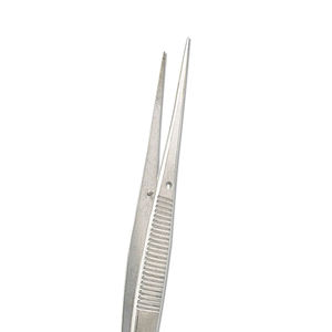 Pince à épiler de précision durable de marque UBI de 12,9 cm, pointe droite, acier à haute teneur en carbone, outil de manucure pour usage domestique et commercial - Product Image 4