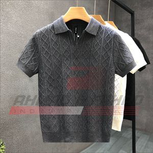 เสื้อโปโลแขนสั้นผู้ชายแบบใหม่ทรงสลิม - Product Image 5