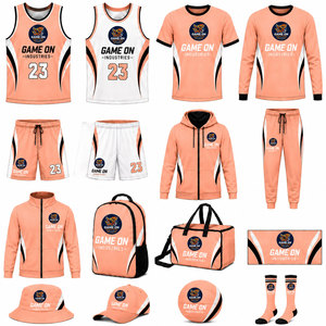 Custom Logo Sublimated Original Design Premium Customized Jersey Basketball <b>Set</b> Personalized Basketball Wear for Team - Product Image 5