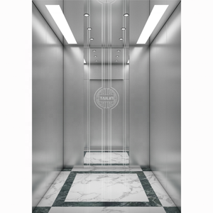 Mr/Mrl çekiş sürücü insan asansörü 630kg 4 seviye 8 kişi uygun maliyetli ucuz elektrikli asansör - Product Image 5