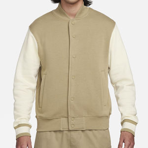 Chaqueta Varsity para Hombre, Cuello Alto, Personalizable, de Alta Calidad, Cálida, Informal, Deportiva, para Invierno - Product Image 1