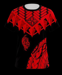 Camiseta de Manga Corta con Estampado Polinesio 3D Vintage, Diseño de Tatuaje de Flores de Samoa, para Hombre y Mujer, Estilo Urbano, Sublimación - Product Image 3
