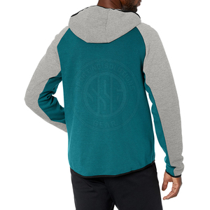 Sudadera con capucha para hombre con cremallera completa, tela de algodón premium, cómoda, diseño ligero, ideal para uso casual. - Product Image 2
