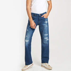 Jeans para Hombre de Tallas Grandes, Diseño Moderno 2026, Servicio OEM, Calidad Premium, 100% Algodón, Corte Regular, Cómodos - Product Image 4