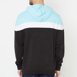Sweat-shirts à capuche personnalisés en molleton de coton premium pour hommes, coupe classique, broderie unie, grandes tailles, imperméables pour l'hiver - Product Image 2
