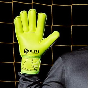 Gants de gardien de but personnalisés, best-seller, avec impression en silicone au dos et contact en latex sur le devant, sangle attachée - Product Image 5