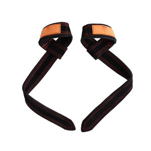 Strong Leather <b>Lifting</b> <b>Straps</b> Workout Support <b>Straps</b> <b>For</b> Gym <b>Lifting</b> And Strength Performance Training - Product Image 4