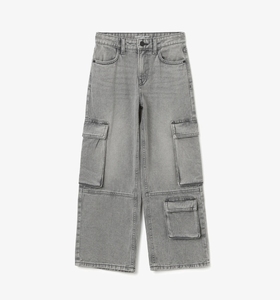 Pantalon cargo long en denim pour homme de haute qualité, grande taille, respirant, multi-poches, vêtements décontractés pour homme, logo personnalisé - Product Image 5