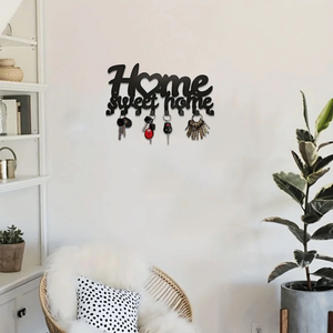 CIFbuy Portachiavi e Organizzatore Posta da Parete in Ferro Nero Opaco Antiruggine per Servizio Ritiro Temu su TikTok - Product Image 5