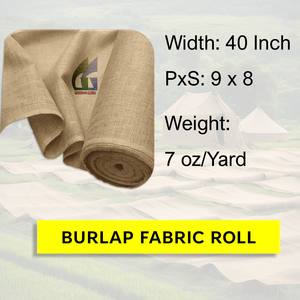 Rouleau de toile de jute biodégradable de 40 pouces de large, 7 oz, 50 mètres, pour la construction, fournisseur Goodman Global Bangladesh - Product Image 2