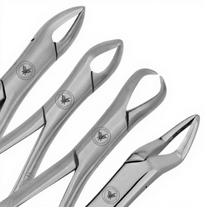 DERMISPRO INSTRUMENTS Juego de 35 Instrumentos Manuales de Acero Inoxidable Plateado para Extracción Dental Oral, Autoclavables, con Certificación CE - Product Image 6